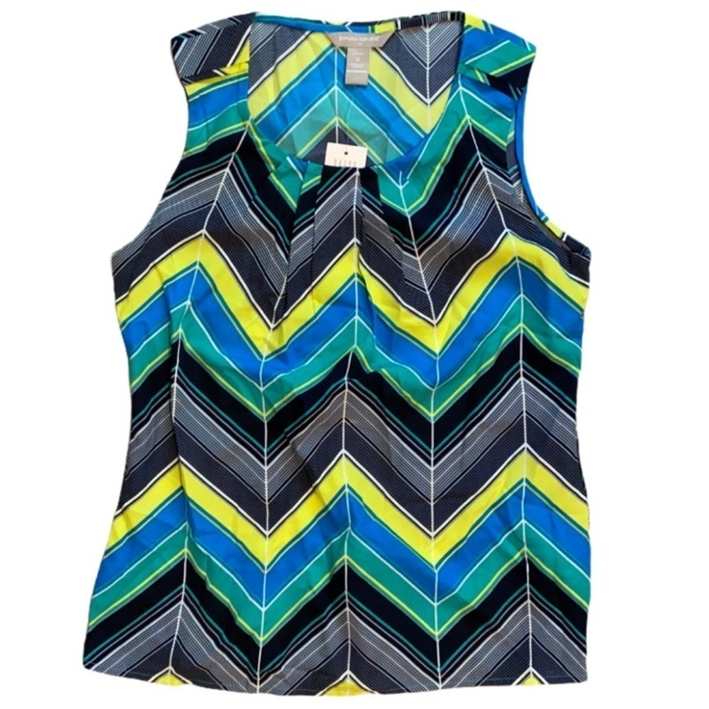 Banana Republic Women’s Sleeveless Print Blouse Size SP NWT